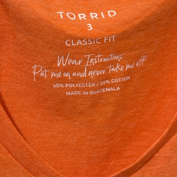 Torrid thick's spooky vibes v neck - Picture 3 of 3
